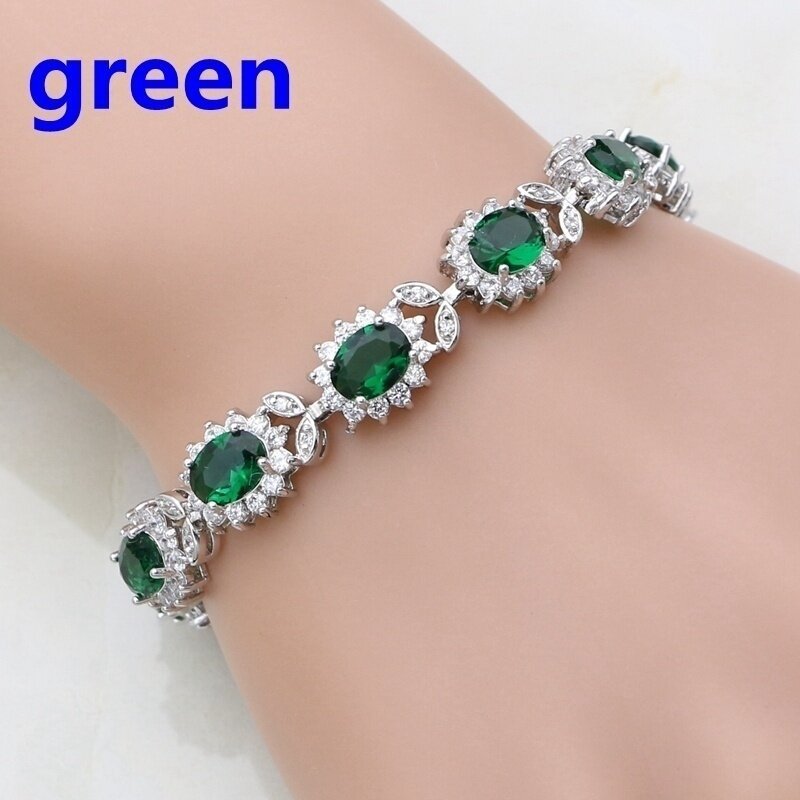 Inlaid Diamond Cross Bracelet for Women