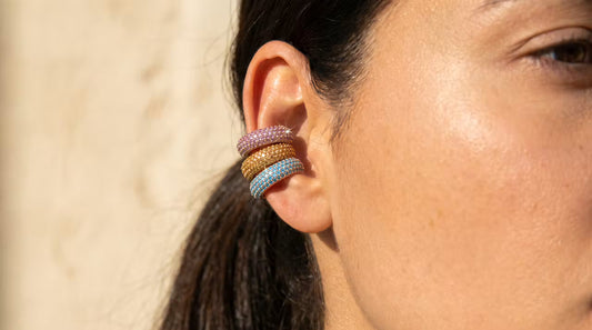 The Pavé Arc Ear Cuff | No Piercing Needed